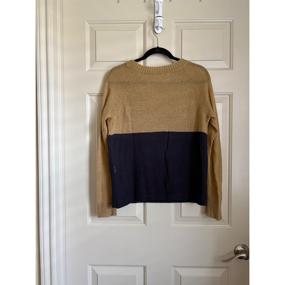 Woolrich Mohair Wool Black Lab Color Block Cozy Cabincore Knitted Sweater Size S - Picture 6 of 6